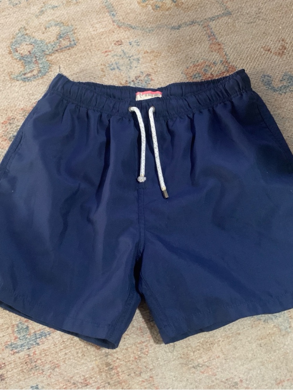 The Endless Summer Classic Navy Men's Swim Trunks with Drawstring Waist